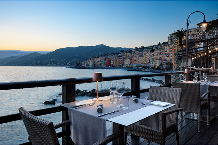 Restaurant La Playa in Camogli